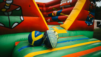 Castillos hinchables infantiles para comuniones en Valencia