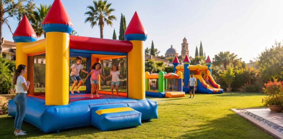 Cómo elegir un castillo hinchable según la edad y el espacio disponible 