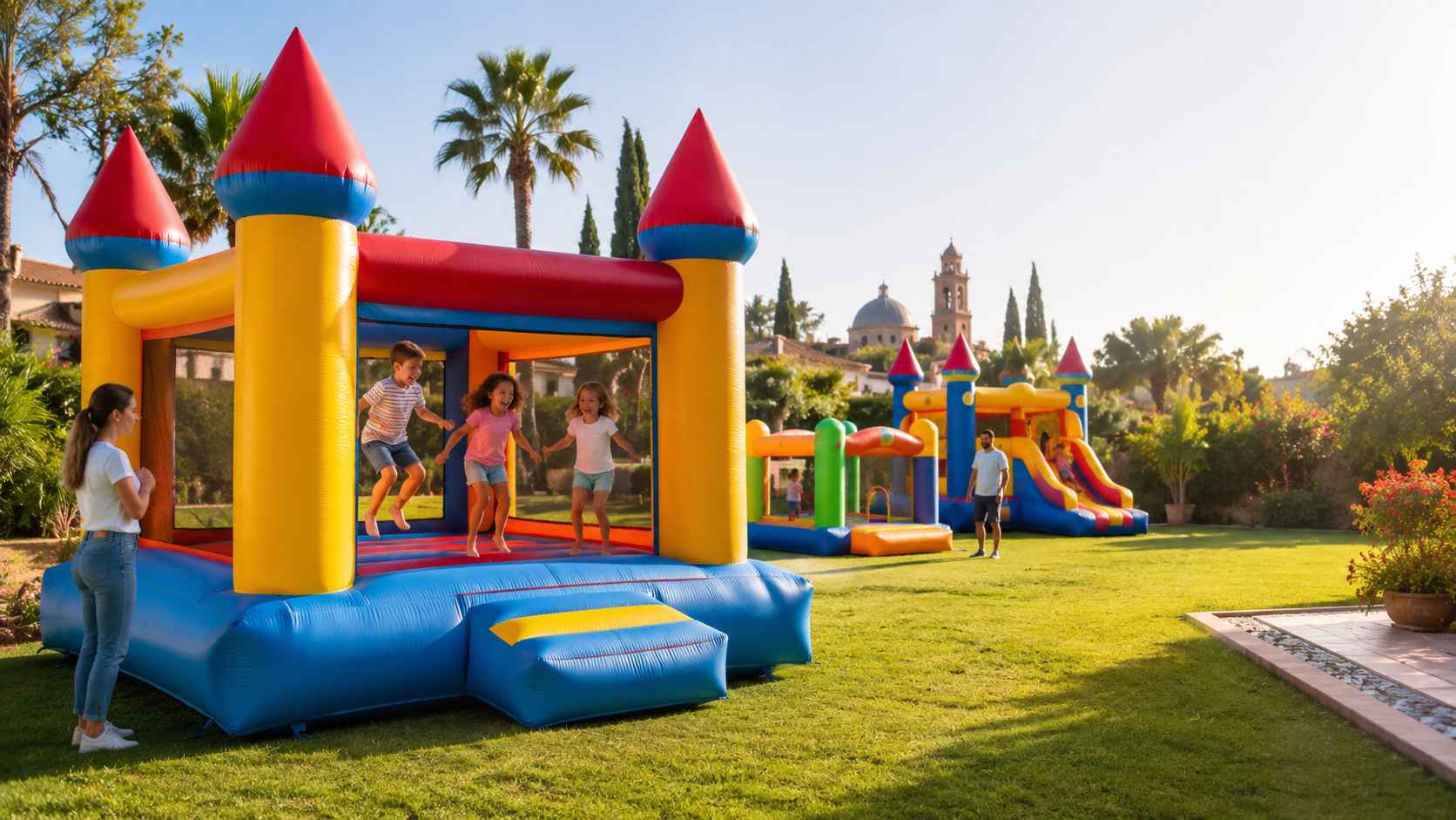 qué castillo hinchable elegir