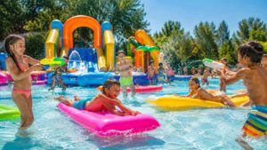Hinchables acuáticos en Camporrobles 