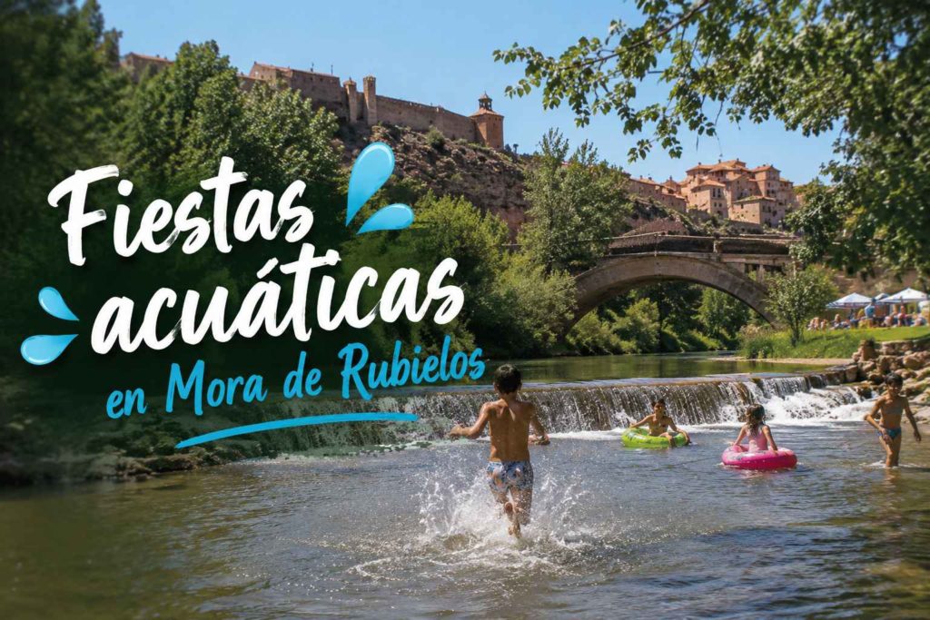  Juegos de agua y actividades deportivas acuáticas  Mora de Rubielos 